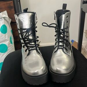 Charles Albert metallic boots